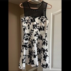 Semi-formal floral dress